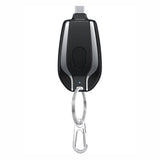 Mini Keychain Charger 1500mAh – Type-C Power Bank
