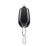 Mini Keychain Charger 1500mAh – Type-C Power Bank